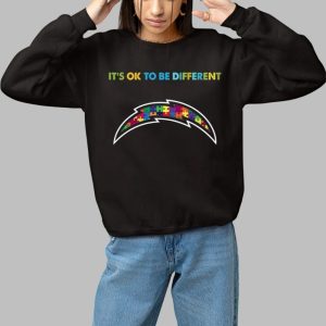 2025 Chargers It's Ok To Be Different Shirt 2 2025 Chargers Its Ok To Be Different Shirt 3