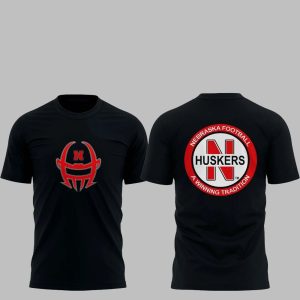 2025 Cornhuskers Coach Matt Rhule Helmet Nebraska Football A Winning Tradition Shirt