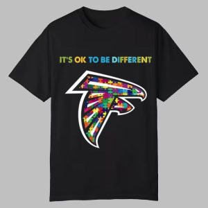 2025 Falcons It’s Ok To Be Different Shirt