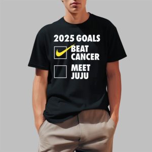 2025 Goals Beat Cancer Meet Juju Shirt
