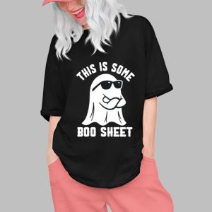 2025 Halloween This Is Some Boo Sheet Shirt