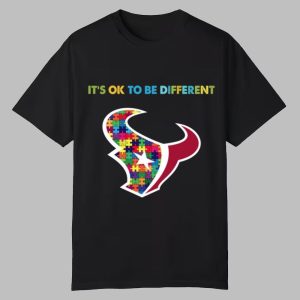 2025 Texans It’s Ok To Be Different Shirt