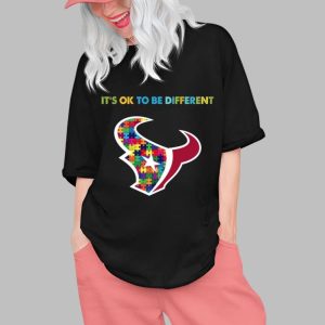 2025 Texans It’s Ok To Be Different Shirt