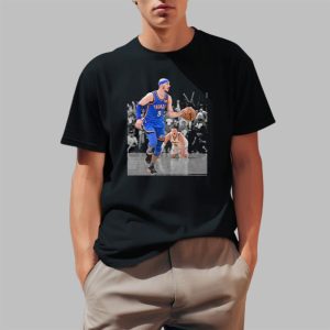 Alex Caruso Funny Meme With Nikola Jokic Shirt