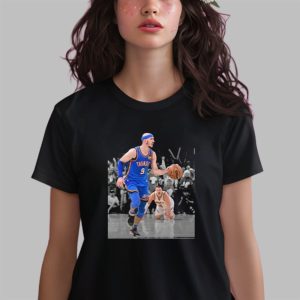 Alex Caruso Funny Meme With Nikola Jokic Shirt