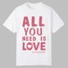 Amanda Knox x All You Need Is Love Shirt