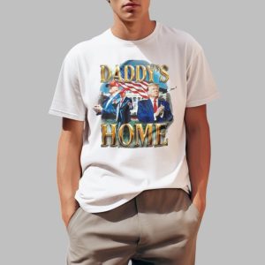 America Back Trump Daddy Home Shirt