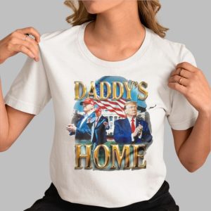 America Back Trump Daddy Home Shirt