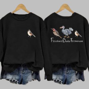 Animal FDT Flicker Dodo Titmouse Sweatshirt