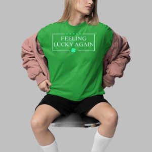 Anthony Raimondi Wearing Feeling Lucky Again Shirt