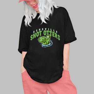 Asheville Tourists Asheville Snot Otters Shirt 2025