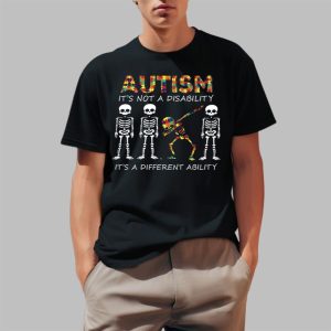 Autism It’s Not A Disability It’s A Different Ability Shirt
