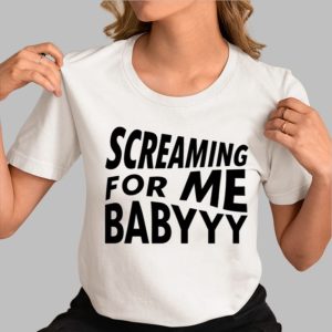 Azealia Banks Wearing Screaming For Me Babyyy Shirt