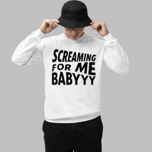 Azealia Banks Wearing Screaming For Me Babyyy Shirt 2 Azealia Banks Wearing Screaming For Me Babyyy Shirt 3