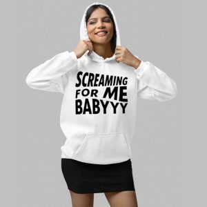 Azealia Banks Wearing Screaming For Me Babyyy Shirt 3 Azealia Banks Wearing Screaming For Me Babyyy Shirt 4