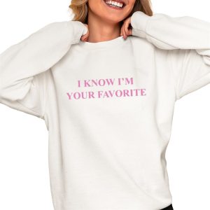 Babe Bella Lynn Wearing I Know I’m Your Favorite Shirt