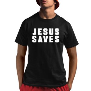 Kyrie Irving Wearing Jesus Saves Shirt