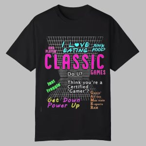 Matt I Love Eating Classic Games Shirt