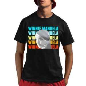 Mbuyiseni Ndlozi Wearing Winnie Mandela Shirt