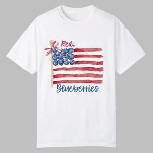 Red White And Blueberries Charlie Kirk Shirt
