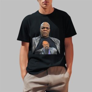 Samuel L. Jackson Wearing A Shirt Of Himself Shirt