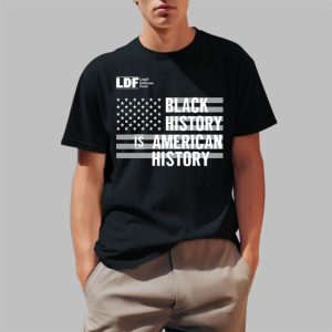 Samuel L. Jackson Wearing Black History Is American History Shirt