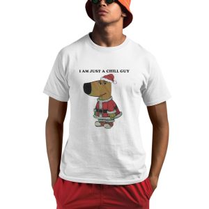 Santa Chill Guy I Am Just A Chill Guy Shirt