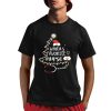 Santa’s Favorite Nurse Colored Lights Nurse Shirt