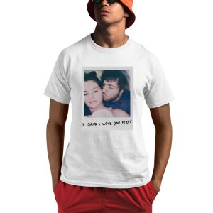 Selena Gomez I Said I Love You First Photo Shirt