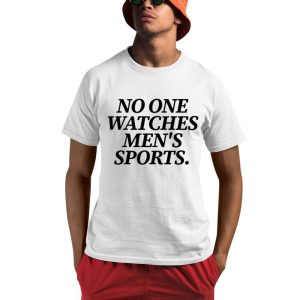 Shenaecurry No One Watches Men’s Sports Shirt