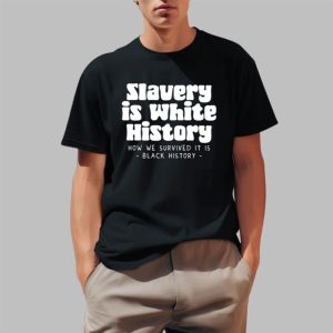 Slavery Is Where History How We Survived It Is Black History Shirt