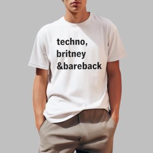 Techno Britney Bareback Shirt