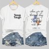 Texas Tough When You Go Through Deep Waters I Will Be With You Isaiah 43 2 Print T-Shirt