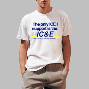 The Only Ice I Support Is The Ic&E Shirt