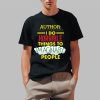 Tim Frankovich Author I Do Horrible Things To Imaginary People Shirt