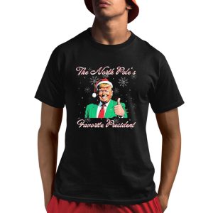 Trump The North Pole’s Favorite President Christmas Shirt