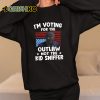 Trump Thief I’m Voting For The Outlaw Not The Kid Sniffer Shirt