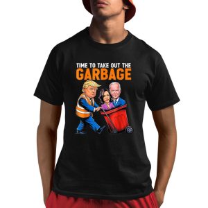 Trump Time To Take Out Garbage Biden Harris Shirt