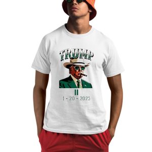 Trump Won Election Inauguration MAGA Shirt