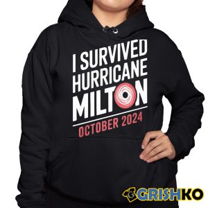 United State I Survived Hurricane Milton October 2024 Shirt