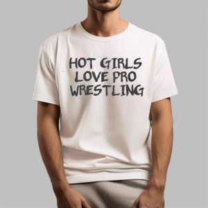 Vanessa Hudgens Wearing Hot Girls Love Pro Wrestling Shirt