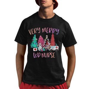 Very Merry L And D Nurse Shirt