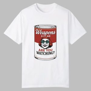 Weapons Wendy’s Are You Watching Zach Cregger Cannning Head Shirt