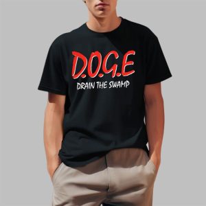 Woke Hunter Doge Drain The Swamp Shirt Woke Hunter Doge Drain The Swamp Shirt