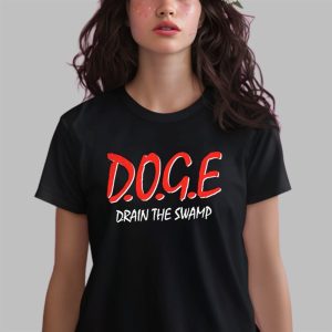 Woke Hunter Doge Drain The Swamp Shirt 2 Woke Hunter Doge Drain The Swamp Shirt 3