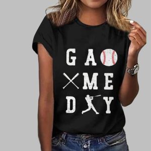 Women’s Baseball Gameday Baseball Lovers Casual Tee