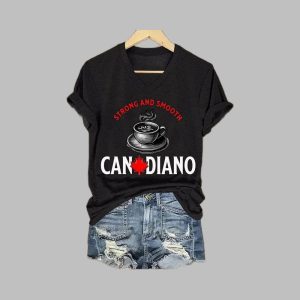 Women’s Canadiano Strong Smooth Printed Short-Sleeved T-Shirt