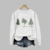 Women’s Casual Tree Fdt Print Sweatshirt