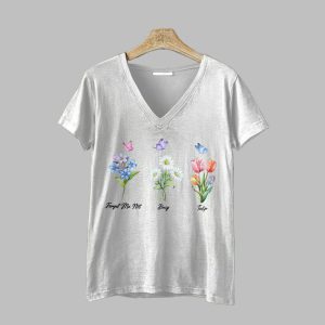 Women’s FDT Flowers Print Casual T-Shirt