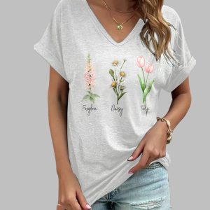 Women’s FDT Foxglon Daisy Tulip Shirt Women’s FDT Foxglon Daisy Tulip Shirt